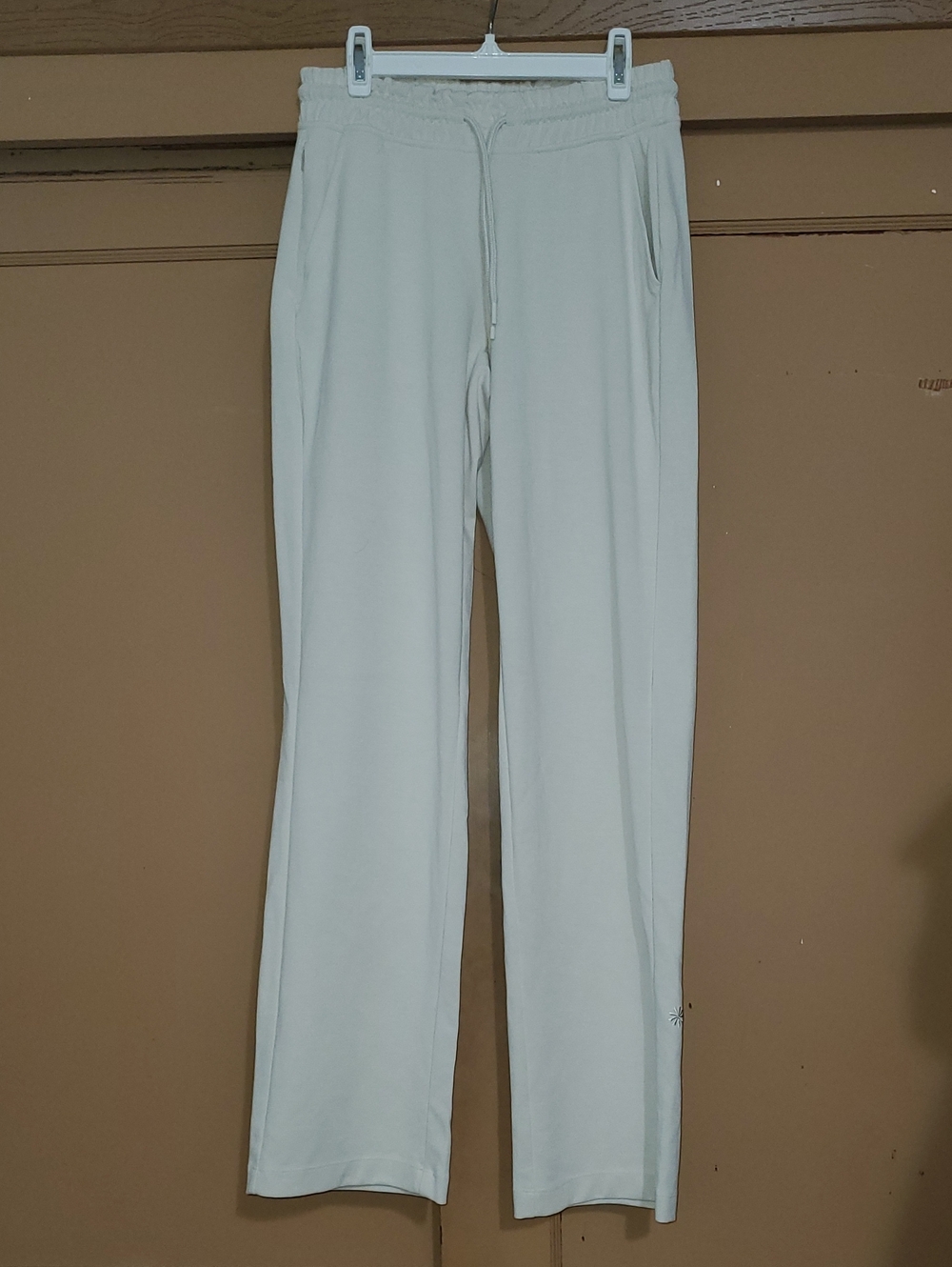 Athleta Men's White Drawstring Joggers